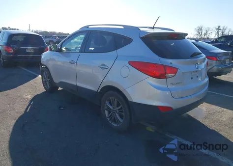 2014 Hyundai Tucson Se from USA, damaged, VIN KM8JUCAG2EU869989